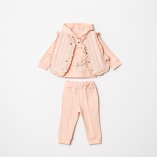 Rosie Yelekli Sweat 3’lü Takım