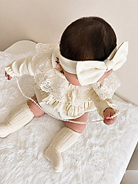 Ecru Vintage Romper Tulum Set